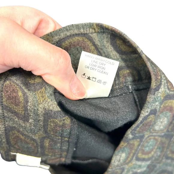 Avenue Montaigne Leo Printed‎ Geometric Print Pants Size 2 - Picture 7 of 7